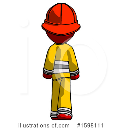Royalty-Free (RF) Red Design Mascot Clipart Illustration by Leo Blanchette - Stock Sample #1598111