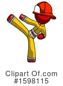 Red Design Mascot Clipart #1598115 by Leo Blanchette