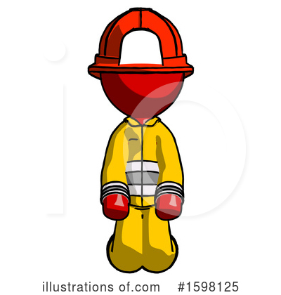 Royalty-Free (RF) Red Design Mascot Clipart Illustration by Leo Blanchette - Stock Sample #1598125