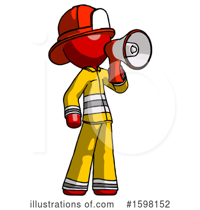 Royalty-Free (RF) Red Design Mascot Clipart Illustration by Leo Blanchette - Stock Sample #1598152