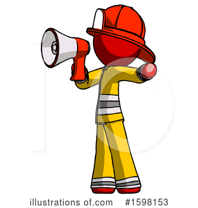Royalty-Free (RF) Red Design Mascot Clipart Illustration by Leo Blanchette - Stock Sample #1598153