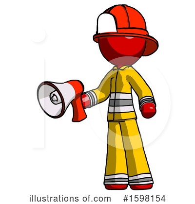 Royalty-Free (RF) Red Design Mascot Clipart Illustration by Leo Blanchette - Stock Sample #1598154