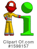Red Design Mascot Clipart #1598157 by Leo Blanchette