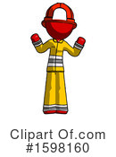 Red Design Mascot Clipart #1598160 by Leo Blanchette