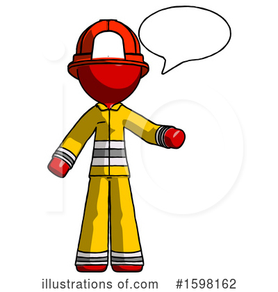 Royalty-Free (RF) Red Design Mascot Clipart Illustration by Leo Blanchette - Stock Sample #1598162