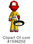Red Design Mascot Clipart #1598202 by Leo Blanchette