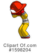 Red Design Mascot Clipart #1598204 by Leo Blanchette