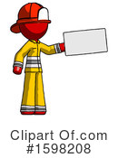 Red Design Mascot Clipart #1598208 by Leo Blanchette