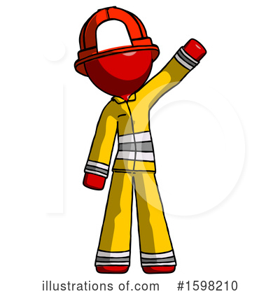 Royalty-Free (RF) Red Design Mascot Clipart Illustration by Leo Blanchette - Stock Sample #1598210