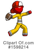 Red Design Mascot Clipart #1598214 by Leo Blanchette