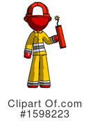 Red Design Mascot Clipart #1598223 by Leo Blanchette