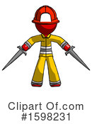 Red Design Mascot Clipart #1598231 by Leo Blanchette