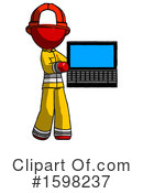 Red Design Mascot Clipart #1598237 by Leo Blanchette