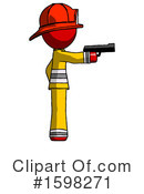 Red Design Mascot Clipart #1598271 by Leo Blanchette