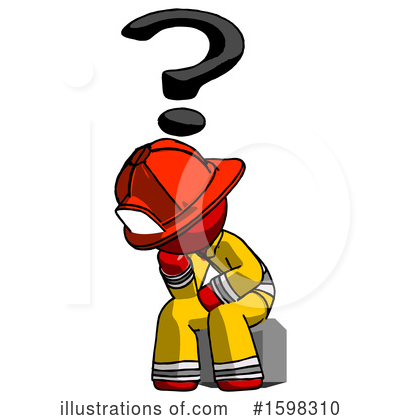 Royalty-Free (RF) Red Design Mascot Clipart Illustration by Leo Blanchette - Stock Sample #1598310