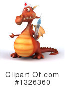 Red Dragon Clipart #1326360 by Julos