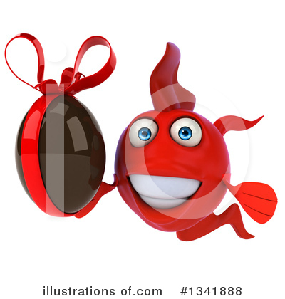 Red Fish Clipart #1341888 by Julos