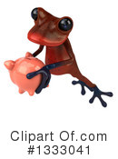 Red Frog Clipart #1333041 by Julos