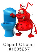 Red Germ Clipart #1305267 by Julos