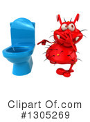 Red Germ Clipart #1305269 by Julos