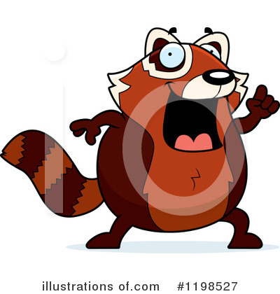 Royalty-Free (RF) Red Panda Clipart Illustration by Cory Thoman - Stock Sample #1198527