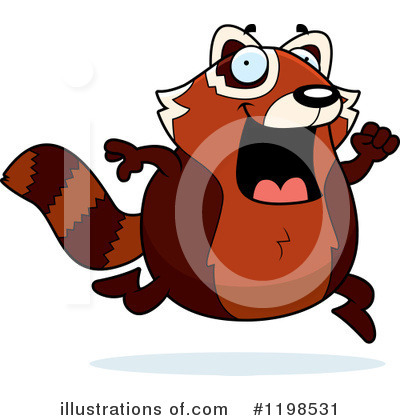Royalty-Free (RF) Red Panda Clipart Illustration by Cory Thoman - Stock Sample #1198531