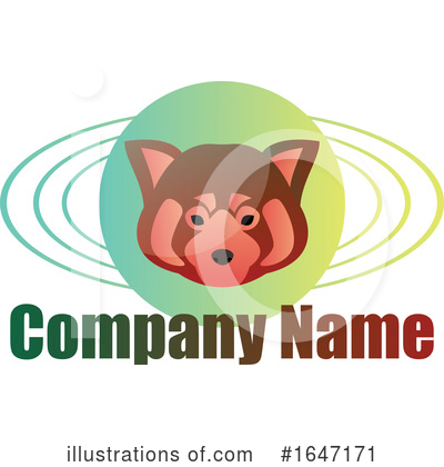Royalty-Free (RF) Red Panda Clipart Illustration by Morphart Creations - Stock Sample #1647171