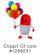 Red Pill Character Clipart #1298231 by Julos