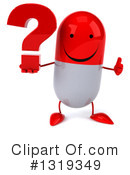 Red Pill Character Clipart #1319349 by Julos