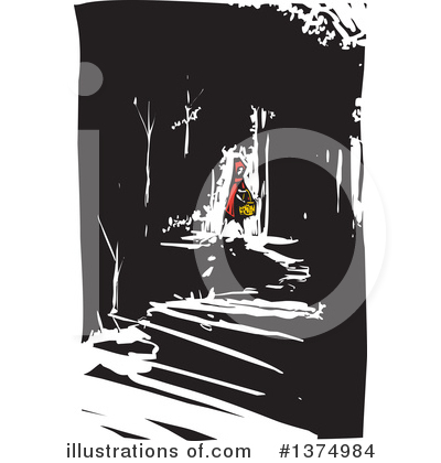 Little Red Riding Hood Clipart #1374984 by xunantunich