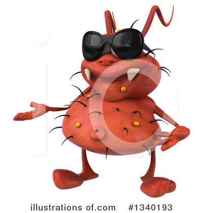 Red Germ Clipart #1340193 by Julos