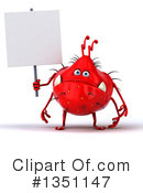 Red Virus Clipart #1351147 by Julos