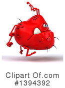 Red Virus Clipart #1394392 by Julos
