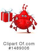 Red Virus Clipart #1489006 by Julos