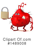 Red Virus Clipart #1489008 by Julos
