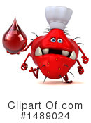 Red Virus Clipart #1489024 by Julos