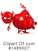 Red Virus Clipart #1489027 by Julos