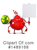 Red Virus Clipart #1489168 by Julos