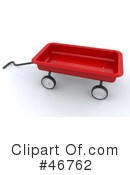 Red Wagon Clipart #46762 by KJ Pargeter