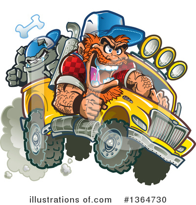 Driving Clipart #1364730 by Clip Art Mascots