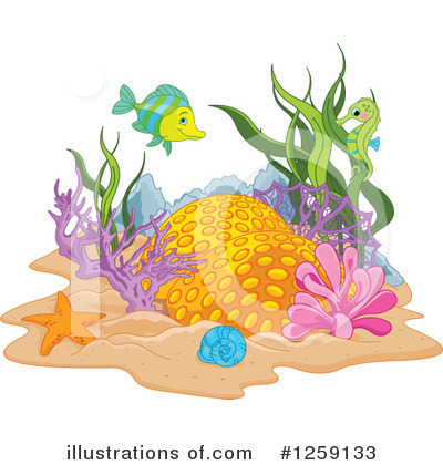 Royalty-Free (RF) Reef Clipart Illustration by Pushkin - Stock Sample #1259133
