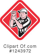Referee Clipart #1243972 by patrimonio