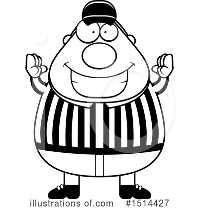 Royalty-Free (RF) Referee Clipart Illustration by Cory Thoman - Stock Sample #1514427