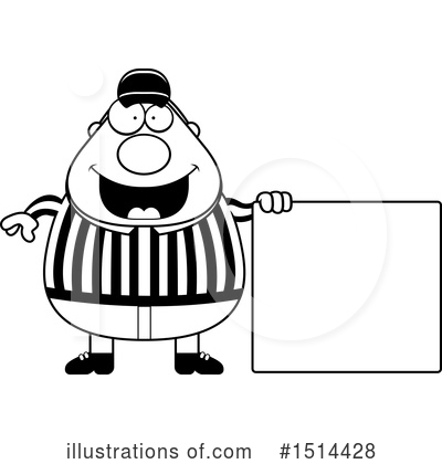 Royalty-Free (RF) Referee Clipart Illustration by Cory Thoman - Stock Sample #1514428