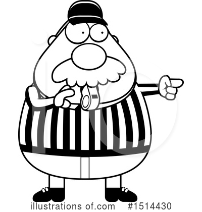 Royalty-Free (RF) Referee Clipart Illustration by Cory Thoman - Stock Sample #1514430