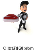 Referee Clipart #1746914 by Julos