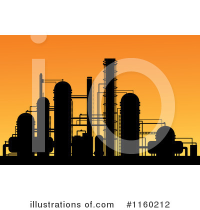 Royalty-Free (RF) Refinery Clipart Illustration by Vector Tradition SM - Stock Sample #1160212