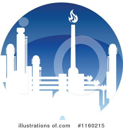 Royalty-Free (RF) Refinery Clipart Illustration by Vector Tradition SM - Stock Sample #1160215