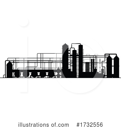 Royalty-Free (RF) Refinery Clipart Illustration by Vector Tradition SM - Stock Sample #1732556