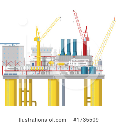 Royalty-Free (RF) Refinery Clipart Illustration by Vector Tradition SM - Stock Sample #1735509